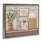 Stupell Industries Uplifting Bathroom Spa Relax Scene Framed Floater Canvas Wall Art